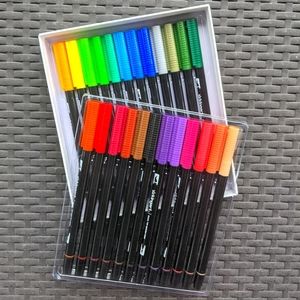 Kingart Dual Tip Brush Pens 24 set